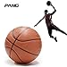 Produktbild 7 PU rutschfeste Basketball verschleißfeste Basquete Indoor-und Outdoor-Ballspiel Training Net Tasche und Air Punch Senden