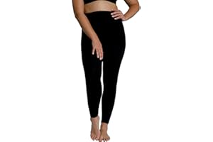 Ulla Popken Damen Strumpfhose Thermo-strumpfleggings, Flauschiges Futter