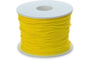 Best divers Driza Sub, ø1.5 mm, Carrete 50 m, Amarillo Flúor