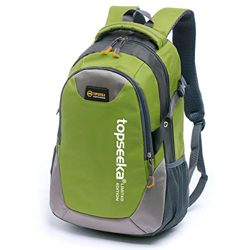 Outdoor peak Unisex Jungend Oxford wasserdicht Büchertasche Rucksack Laptoptasche Unitasche Freizeitrucksack Schulrucksack Studententasche Daypacks Reisetasche