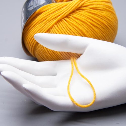 Wolle Lana Grossa Merino superfein „Cool Wool“ 2005 citrigno 50g - 2