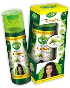 GIRNAR lauki hair oil 1 ltr, GREEN