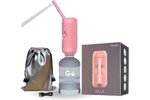 VIKKEN® 250ml iGo X Portable Travel Bidet USB-Type C Electric Rechargeable Mobile Handheld Water Sprayer Personal Hygiene Self Care for Women & Men