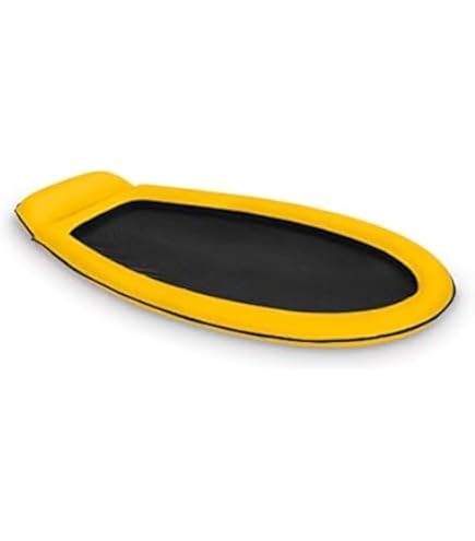 Best Sporting Hamac à Eau Gonflable En Maille - Matelas De Piscine 167,5x79 Cm - Charge Max 100 Kg - Été