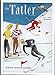 Produktbild Vintage Bild Downhill-Ski Funky 1956 Piste Ski-Set Tatler Bezug Weihnachten Karte
