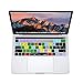 Produktbild XSKN Ableton Live Englisch Shortcut Silikon Tastatur Haut Cover für Apple Multi Touch Bar MacBook 33 cm/38,1 cm (A1706 und A1707), US EU Layout