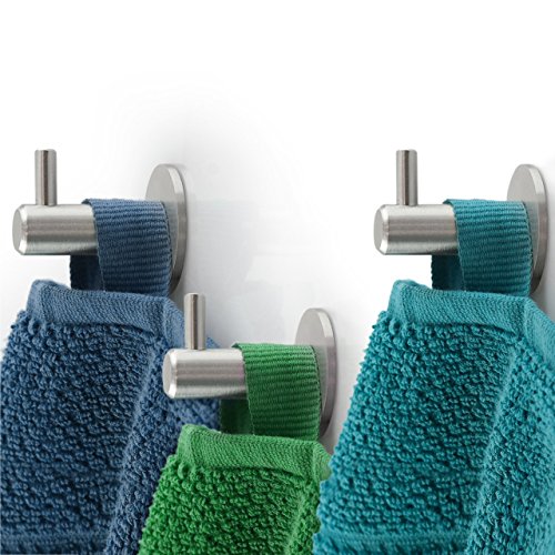 Lumaland Edelstahl Handtuchhaken extra stark - 5