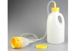 PMSANZAY 1700 ml Reise-Urinflasche für Männer, aus Kunststoff, tragbar, Urinflasche für Zuhause, für Männer