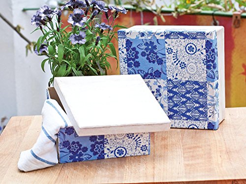 3 Schachteln aus Karton quadratisch Pappschachteln Quadratschachteln, von VBS - 7