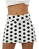 ropa padel mujer joma  a40grados Sport & Style Fusion Lunar Falda de Tenis, Mujer, Blanco, 38