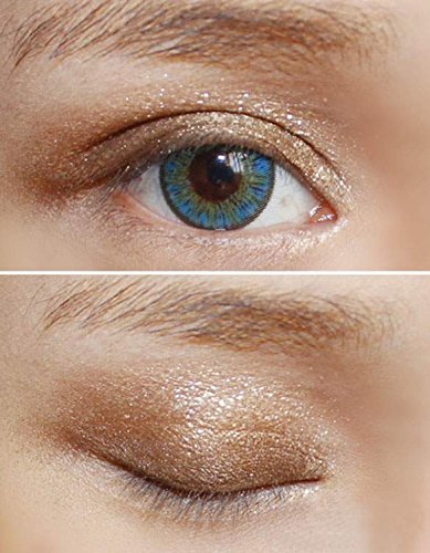 Zeagoo make up palette lidschatten palette Wasserfest mit Pinsel - 2