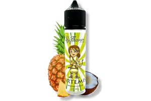BIGFLAVOR Aroma Scomposto 20ml ARTEMIS - Ananas e Cocco Aroma da Diluire - Flacone da 60ml