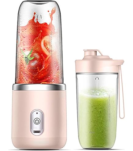 Blender électrique Portable Multifonction - Presse-agrumes Mini Automatique (bleu, Rose, Vert)