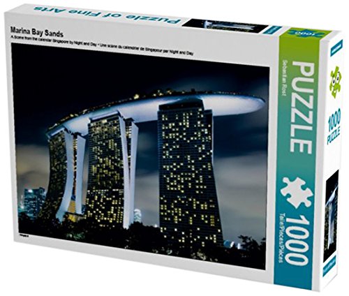 Preisvergleich Produktbild Marina Bay Sands 1000 Teile Puzzle quer (CALVENDO Orte)