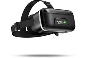 FIYAPOO Lunettes de réalité virtuelle 3D avec casque VR Lunettes de réalité virtuelle pour smartphones HD de 4,7 à 6,53 pouces Lumière bleue HD Lunettes de réalité virtuelle pour enfants et adultes