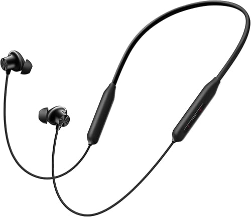 OnePlus Bullets Wireless Z3 in Ear Neckband with 12.4Mm Drivers, 3D Spatial Audio,10 Mins Charge for 27 Hrs Playback, AI Call
