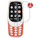 Produktbild MaxKu Nokia 3310 2017 Schutzfolie Displayschutzfolie, [3 Stück] HD Transparent Displayschutz Weich Folie Screen Protector Für Nokia 3310 2017