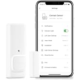 SwitchBot Wireless Home Security System, Window and Door Switch Detector with Alarm, Add SwitchBot Hub to Make it Compatible