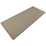 Teppich / Läufer Sabang | beige, Sisaloptik | Qualitätsprodukt aus Deutschland | GUT Siegel | kombinierbar mit Stufenmatten | 10 Breiten und 18 Längen (66x100 cm) Küchenläufer Flurläufer Teppichläufer