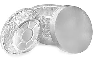 Miamex - Lote de 25 bandejas de aluminio desechables con tapa para transporte de alimentos, congelación, barbacoa, horno (750 ml)