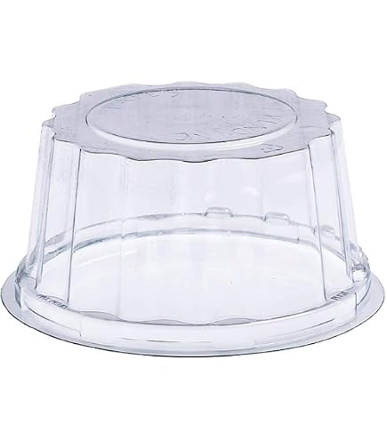 Porta Torte Rotondo Con Coperchio E Manico – Contenitore In Plastica 26 Cm Per Dessert E Panini