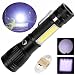 Produktbild COB LED Handlampe mit Ladekabel, Siswong Super Hell USB Wiederaufladbar Akkulampe Zoombar Taschenlampe Handlampe, Hohen Lumen,Wandern Camping Handlampe,Taktische Taschenlampe Outdoor,Notfal licht
