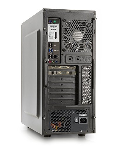 CSL Sprint D10031X inkl. Windows 10 – AMD FX-8370E 8x 3300MHz, 16GB RAM, 240GB SSD, 1000GB HDD, GeForce GTX 1060, DVD, USB 3.1 - 4