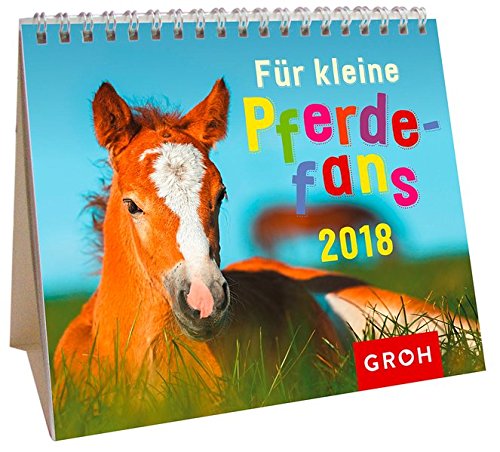 Für kleine Pferdefans 2018: Mini-Monatskalender