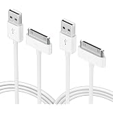 sarmert Apple Sertifikalı 30 Pin USB Şarj Kablosu, UPoweradd 4 ft USB Senkronizasyon Şarj Kablosu iPhone Uyumlu 4 4s 3G 3GS i