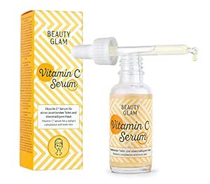 Beauty Glam Vitamin C Serum Face Serum For A Radiant Complexion And Even Skin Vegan No Dyes Silicone Free And Paraben Free 1 X 30 Ml Amazon De Beauty