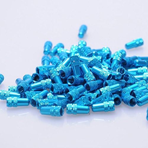 2 * Bicycle's multicolored aluminum alloy mouth cap, the color valve cap and the gas cap