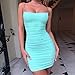 Produktbild 2019 Frauen Hip Hip Bag Mesh Rock Kleid Sommer Mint Mint Green XL