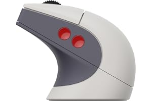 8Bitdo Retro R8 Mouse with Charging Dock, Paw 3395 Optical Sensor dpi 26,000, Wireless Mouse with 4K Polling Rate, Programmable Buttons, and Kailh Sword GM X Micro Switches - N Edition