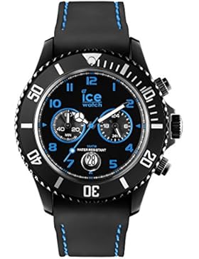 Ice-Watch Herren-Armbanduhr XL Chrono Drift blue Chronograph Quarz Silikon CH.BBE.B.S.14
