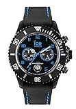 Ice-Watch Herren-Armbanduhr XL Chrono Drift blue Chronograph Quarz Silikon CH.BBE.B.S.14