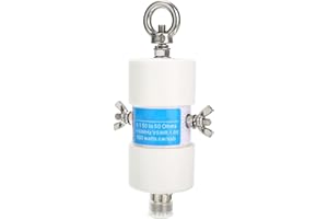 JYVING Balun di tensione universale 1:1, impermeabile, HF, per bande da 160 m-6 m, 1,8-50 MHz, 500 W, ad onde corte