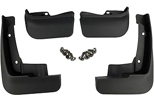 XUKEY Set paraspruzzi per Transporter Caravelle T6 Multivan Kombi 2015 su paraspruzzi paraspruzzi Flap parafanghi anteriori posteriori