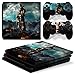 Produktbild 46 North Design Playstation 4 PS4 Pro Folie Skin Sticker Konsole Medieval Honor aus Vinyl-Folie Aufkleber Und 2 x Controller folie