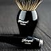 DOUBLE EDGE SAFETY RAZOR SHAVING SET +Badger Hair Shaving Brush FOR MEN GIFT SET Christmas Branded shaving Gift kit comes in Gift Box ( NO BLADES INCLUDED )