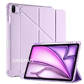 UnDePlus Huawei MatePad 11.5S / Air /11.5 in&ccedil;/Papermate 2023 2025 ile uyumlu Kılıf Kalem B&ouml;lmeli Mars Case Lila