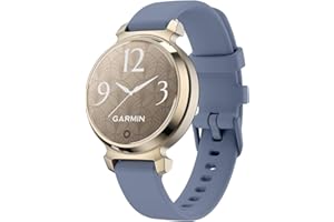 Tyogeephy Paski do Garmin Lily 2 dla mężczyzn i kobiet, silikonowa opaska sportowa bez szczelin do Lily 2