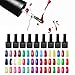 Perfect Summer UV Led Gel Nail Polish Color 10ml Soak Off Gel Manicure product Deep Purple