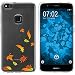 Produktbild PhoneNatic Case für Huawei P10 Lite Silikon-Hülle Herbst Blätter/Leaves M1