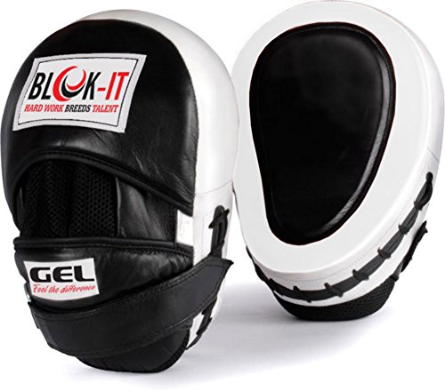Focus Pads by Blok-IT - Train to Hit Harder, Faster, and More Accurately with These Ultra Absorbent and Perfectly Fitting Gel Focus Mitts -For Any Type Of Martial Arts Training! (White) Focus Pads by Blok-IT - Train to Hit Harder, Faster, and More Accurately with These Ultra Absorbent and Perfectly Fitting Gel Focus Mitts -For Any Type Of Martial Arts Training! (White)