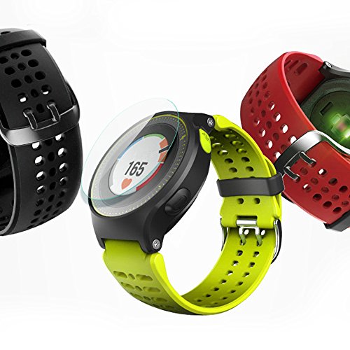Reloj Inteligente Protector de Pantalla para Garmin Forerunner 235 225 Smart Watch AFUNTA Vidrio templado de Cine Anti-rasgu  os Alta definici  n Proteger
