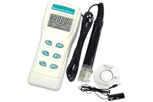 GAIN EXPRESS Messgerät für gelösten Sauerstoff, Digitaler Detektor für gelösten Meter und Temperaturmessgerät, Wasserqualitätsprüfer, DO-Meter