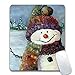 Produktbild SonMo Mousepad Gaming Mauspad Rutschfest Matte Gummi Textil Weihnachts Muster Textiloberfläche Mouse Mat Multicolor für Alle Gängigen Mouse Typen 240X200X3MM