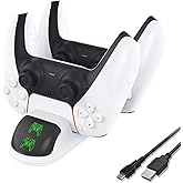 Hobimtek PS5 Dual Sense Arm Charger Stand Dock TP5-0506B with Led Indicator