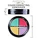 Aesthetica Color Correcting Cream Concealer Palette - Perfect for Concealing Blemishes / Discoloration, Imperfections and Under eye Circles - Paraben & Talc Free