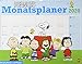 Peanuts Monatsplaner. Wandkalender 2020. Monatskalendarium. Spiralbindung. Format 44 x 34 cm by